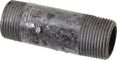 Value Collection - Schedule 80, 1" Diam x 3-1/2" Long Black Pipe Nipple - Threaded - Americas Industrial Supply