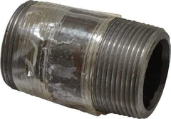 Value Collection - Schedule 80, 1-1/4" Diam x 2-1/2" Long Black Pipe Nipple - Threaded - Americas Industrial Supply