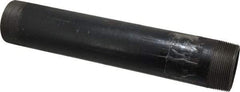 Value Collection - Schedule 80, 2" Diam x 12" Long Black Pipe Nipple - Threaded - Americas Industrial Supply