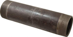 Value Collection - Schedule 80, 3" Diam x 12" Long Black Pipe Nipple - Threaded - Americas Industrial Supply