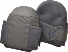 PRO-SAFE - Size Universal, Hook & Loop Straps, Knee Pad - Foam Rubber Padding, Black, 1 Elastic Strap, Neoprene Cover - Americas Industrial Supply