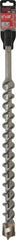 Milwaukee Tool - 1-1/2" Diam, SDS-Max Shank, Carbide-Tipped Rotary & Hammer Drill Bit - Americas Industrial Supply