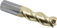 ProMax - 1", 2-3/4" LOC, 1" Shank Diam, 5" OAL, 3 Flute, Solid Carbide Square End Mill - Single End, ZrN Finish, Spiral Flute, 40° Helix, Centercutting, Right Hand Cut, Right Hand Flute, Series 109 - Americas Industrial Supply