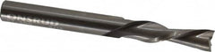 Onsrud - 5/16" Cutting Diam x 1-1/8" Length of Cut, 2 Flute, Downcut Spiral Router Bit - Uncoated, Right Hand Cut, Solid Carbide, 3" OAL x 5/16" Shank Diam, Double Edge, 30° Helix Angle - Americas Industrial Supply