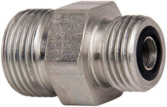 Parker - 1" OD, Steel Union - 6,000 Max Working psi, 1-1/2" Hex, O-ring Face Seal Ends - Americas Industrial Supply