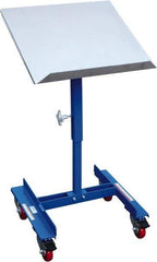 Vestil - Work Table - Steel, Fixed Leg, Blue, 21" Long x 21" Deep x 28" High - Americas Industrial Supply