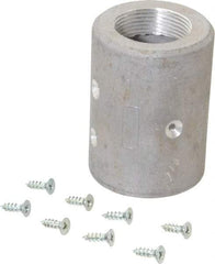 EVER-TITE Coupling Products - 1-1/4" Thread Sandblasting Nozzle Holder - 1-1/4" ID x 2-5/32" OD Hose, Aluminium - Americas Industrial Supply
