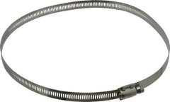 EVER-TITE Coupling Products - SAE Size 140, 2-1/2 to 9-1/4" Diam, Stainless Steel Worm Drive Clamp - 9/16" Wide, Material Grade 304 - Americas Industrial Supply