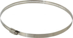 EVER-TITE Coupling Products - SAE Size 152, 2-1/2 to 10" Diam, Stainless Steel Worm Drive Clamp - 9/16" Wide, Material Grade 304 - Americas Industrial Supply