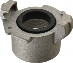 EVER-TITE Coupling Products - 1-1/2" NPT Sandblaster Adapter - Aluminum, Rated to 100 PSI - Americas Industrial Supply