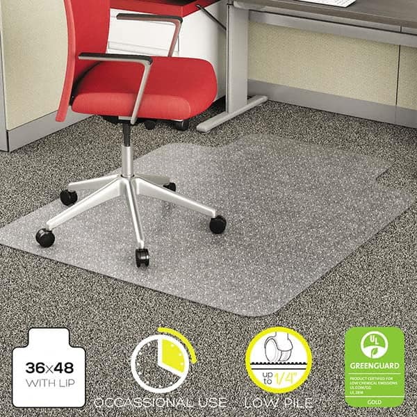 Deflect-o - Chair Mats Style: Straight Edge Shape: Rectangular - Americas Industrial Supply