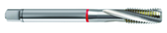 M12x1.75 6H 3-Flute PM Cobalt Red Ring Semi-Bottoming 15 degree Spiral Flute Tap-Bright - Americas Industrial Supply