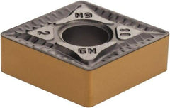 Iscar - CNMG432 GN Grade IC807 Carbide Turning Insert - TiAlN Finish, 80° Diamond, 1/2" Inscr Circle, 3/16" Thick, 1/32" Corner Radius - Americas Industrial Supply