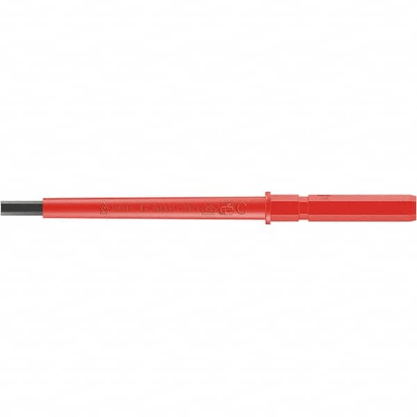 Wera - 5mm Hex Screwdriver Bit - 9mm Drive, 154mm OAL - Americas Industrial Supply