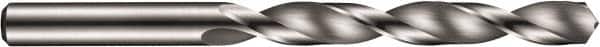 DORMER - 8.5mm 120° Solid Carbide Jobber Drill - Bright Finish, Right Hand Cut, Spiral Flute, Straight Shank, 117mm OAL, Four Facet Point - Americas Industrial Supply