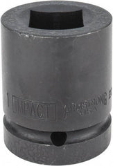 Armstrong - 1" Drive 1" Standard Impact Socket - 2-1/2" OAL - Americas Industrial Supply