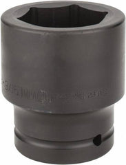 Armstrong - 1-1/2" Drive 2-9/16" Standard Impact Socket - 6 Points, 4-1/4" OAL - Americas Industrial Supply