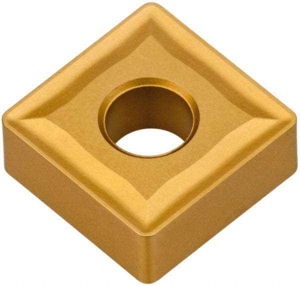 Interstate - SNMG432 IMF Grade IX225T Carbide Turning Insert - TiN/TiCN Finish, 90° Square, 1/2" Inscr Circle, 3/16" Thick, 1/32" Corner Radius - Americas Industrial Supply