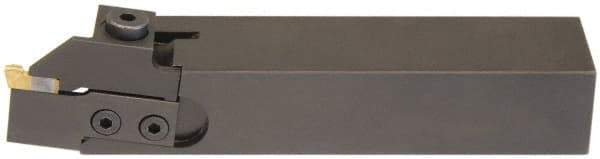 Hertel - HCE, Right Hand Cut, 1-5/8" Max Workpc Diam, Indexable Cutoff Toolholder - 1/2" Max Depth of Cut, 31.75mm Shank Width, 1" Shank Height, 6" OAL - Americas Industrial Supply