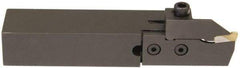 Hertel - HCE, Right Hand Cut, 1-5/8" Max Workpc Diam, Indexable Cutoff Toolholder - 0.812 Max Depth of Cut, 25.4mm Shank Width, 3/4" Shank Height, 4-1/2" OAL - Americas Industrial Supply