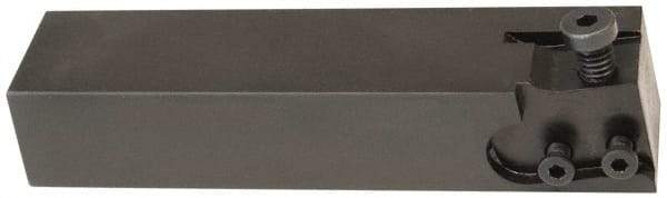 Hertel - HCE, Right Hand Cut, Indexable Cutoff Toolholder - 0.8 Max Depth of Cut, 31.75mm Shank Width, 1" Shank Height, 6" OAL - Americas Industrial Supply