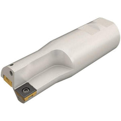 Iscar - 1.19" Max Drill Depth, 1xD, 1-3/16" Diam, Indexable Insert Drill - 2 Inserts, 1-1/4" Shank Diam, Straight Shank - Americas Industrial Supply