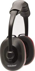 PRO-SAFE - Over the Head Black Foam Cushion Earmuffs - 26 NRR Rating - Americas Industrial Supply