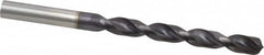 Guhring - 3/8" 130° Powdered Metal Jobber Drill - FIREX Finish, Right Hand Cut, Parabolic Flute, Straight Shank, 125mm OAL, Cone Relief Point - Americas Industrial Supply