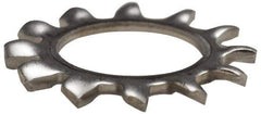 Value Collection - M12 Screw, 13mm ID, Stainless Steel External Tooth Lock Washer - 20.5mm OD, Uncoated, Grade 18-8 & Austenitic A2 - Americas Industrial Supply