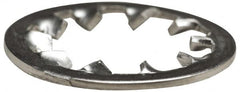 Made in USA - 1 Screw, 1.06" ID, Spring Steel Internal Tooth Lock Washer - 1.65" OD, Zinc-Plated, Grade 2 - Americas Industrial Supply