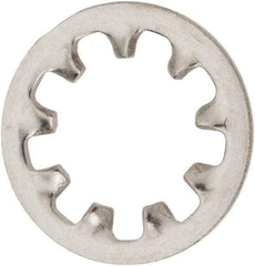 Value Collection - 3/8" Screw, 0.398" ID, Stainless Steel Internal Tooth Lock Washer - 0.692" OD, Uncoated, Grade 18-8 - Americas Industrial Supply