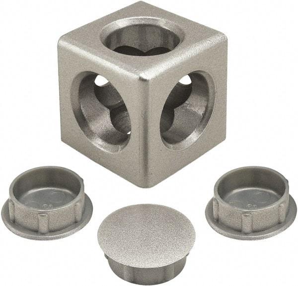 80/20 Inc. - 30mm Wide, Open Shelving Accessory/Component - Aluminum, Lacquered Finish, 30mm Long, Use with 25/30 Series - Americas Industrial Supply