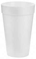 DART - Dart Foam Hot/Cold Cups, 16 oz - White - Americas Industrial Supply