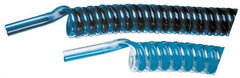 Advanced Technology Products - 12mm OD, Polyurethane Tube - Light Blue & Clear, 140 Max psi, 98 Shore A Hardness - Americas Industrial Supply