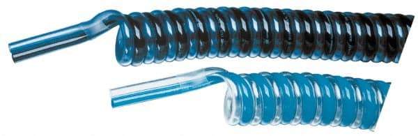 Advanced Technology Products - 6mm OD, Polyurethane Tube - Black & Clear Blue, 140 Max psi, 98 Shore A Hardness - Americas Industrial Supply