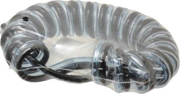 Advanced Technology Products - 5/32" ID x 1/4" OD, 15/32" Wall Thickness, Polyurethane Tube - Black & Clear Blue, 140 Max psi, 98 Shore A Hardness - Americas Industrial Supply