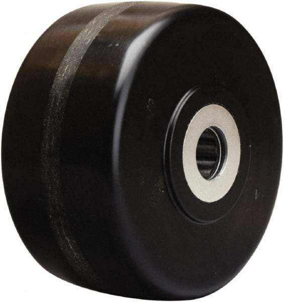 Hamilton - 6 Inch Diameter x 3 Inch Wide, Phenolic Caster Wheel - 2,000 Lb. Capacity, 3-1/4 Inch Hub Length, 1 Inch Axle Diameter, Tapered Roller Bearing - Americas Industrial Supply