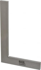 SPI - 8-1/2" Blade Length, 5-1/8" Base Length Steel Square - 0.0017" Accuracy, Beveled Edge - Americas Industrial Supply