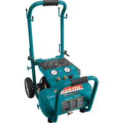 Portable Electric Air Compressors; Horsepower: 3; Horse Power: 3; Input Voltage: 110; Tank Style: Horizontal; Configuration: Horizontal; Tank Size: 5.00; Cfm At 90 Psi: 6.5; Maximum Working Pressure (psi): 140.000; Maximum Working Pressure: 140.000; Threa