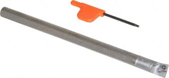 Kennametal - 0.48" Min Bore Diam, 6.059" OAL, 3/8" Shank Diam, L-SCFP Indexable Boring Bar - 0.91" Max Bore Depth, CP.. Insert, Screw Holding Method - Americas Industrial Supply