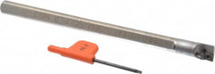 Kennametal - 0.48" Min Bore Diam, 6.059" OAL, 3/8" Shank Diam, L-SCLP Indexable Boring Bar - 0.91" Max Bore Depth, CP.. Insert, Screw Holding Method - Americas Industrial Supply