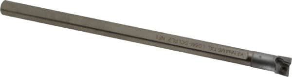 Kennametal - 0.415" Min Bore Diam, 5.995" OAL, 0.313" Shank Diam, L-SCLP Indexable Boring Bar - 0.76" Max Bore Depth, CP.. Insert, Screw Holding Method - Americas Industrial Supply