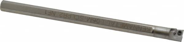 Kennametal - 0.48" Min Bore Diam, 6.059" OAL, 3/8" Shank Diam, L-SCLP Indexable Boring Bar - 0.91" Max Bore Depth, CP.. Insert, Screw Holding Method - Americas Industrial Supply