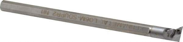 Kennametal - 0.6" Min Bore Diam, 6.059" OAL, 3/8" Shank Diam, L-SDUP Indexable Boring Bar - 0.91" Max Bore Depth, CP.. Insert, Screw Holding Method - Americas Industrial Supply