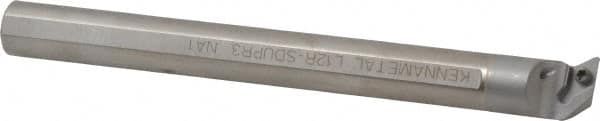 Kennametal - 0.98" Min Bore Diam, 7.96" OAL, 3/4" Shank Diam, L-SDUP Indexable Boring Bar - 1.3" Max Bore Depth, DP.. Insert, Screw Holding Method - Americas Industrial Supply