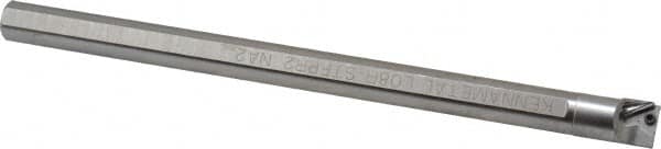 Kennametal - 0.6" Min Bore Diam, 1/2" Shank Diam, 7.928" OAL, L-STFP Indexable Boring Bar - 0.93" Max Bore Depth, TP.. Insert Style, Screw Holding Method, Heavy Metal - Americas Industrial Supply