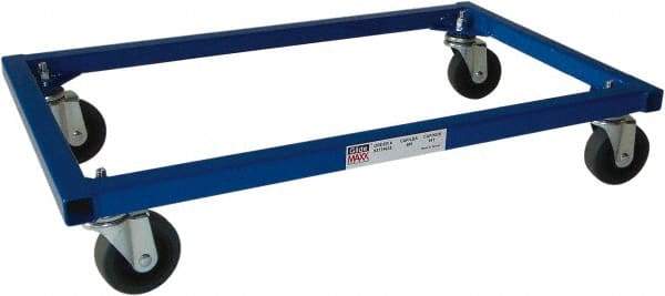 PRO-SOURCE - 400 Lb Capacity Steel Dual Purpose Dolly - 25" Long x 15" Wide x 3" High, 3" Wheels - Americas Industrial Supply