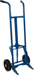 PRO-SOURCE - 1,000 Lb Load Capacity, 55 Gal Drum Hand Truck - 23-3/4" Wide x 61" High, 2 Wheels - Americas Industrial Supply