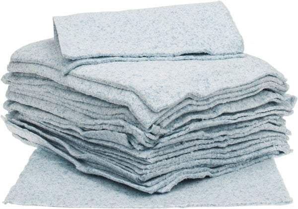 Brady SPC Sorbents - 40 Gal Capacity per Package, Universal Pad - 19" Long x 15" Wide, Gray, Polypropylene - Americas Industrial Supply