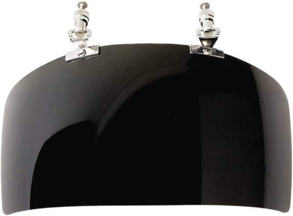 Sellstrom - Anti-Fog Green Polycarbonate Face Shield - 4-3/8" High x 9-1/4" Wide x 0.04mm Thick, Shade 6, Compatible with Sellstrom DP4 Faceshields - Americas Industrial Supply